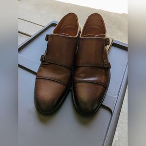 H&M Premium Made in Portugal Chestnut Double Monk Size 10.5
